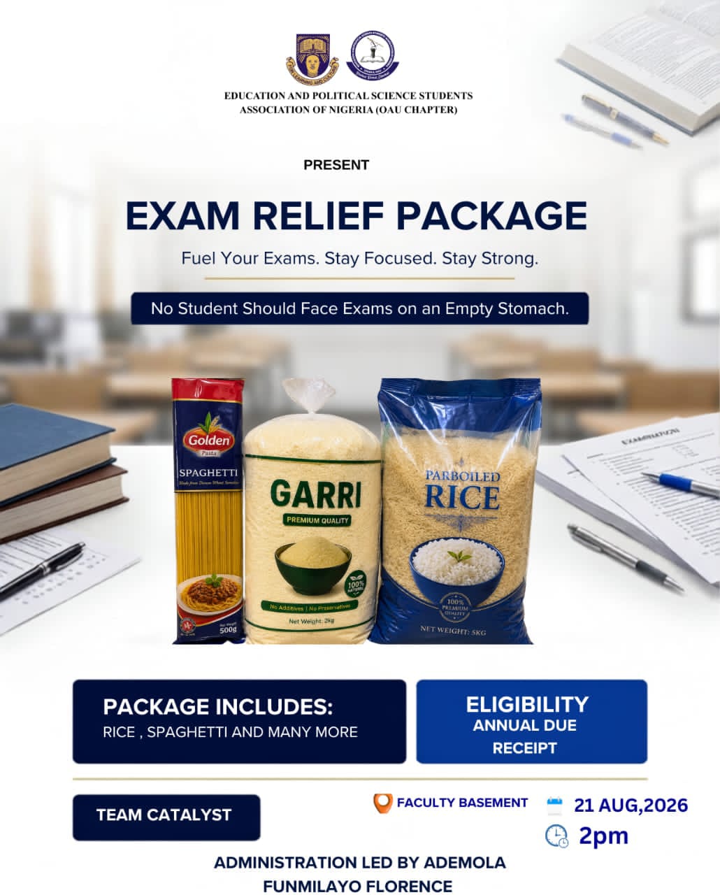 Exam Relief Package